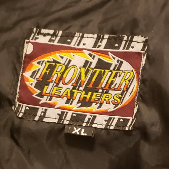 Vintage Fringe Leather Biker Jacket - XL - Picture 6 of 11